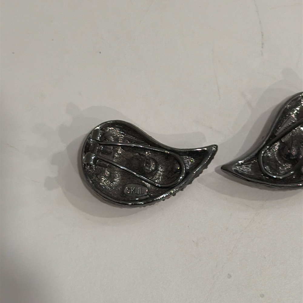 Kenneth Jay Lane Crystal Pave Teardrop Earrings, … - image 4